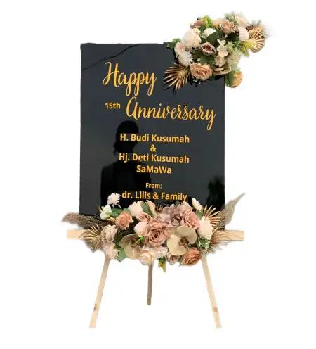 Papan Bunga Akrilik Ciharalang